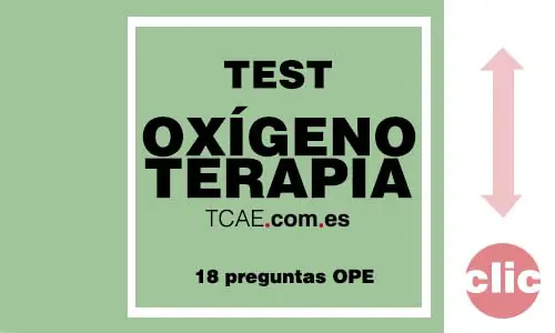 test tcae oxigenoterapia