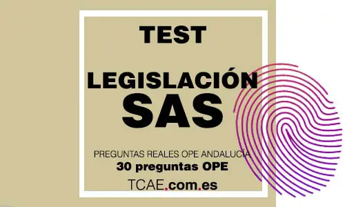 Test SAS Andalucía Legislación OPE Oposiciones leyes 1