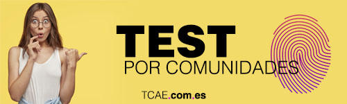 Test por comunidades OPE TCAE