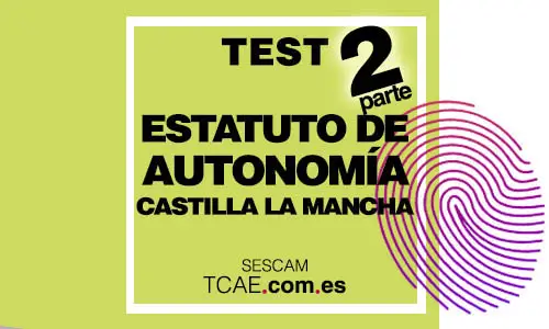 Test TCAE Auxiliar de Enfermería Estatuto de Autonomía de Castilla La Mancha OPE Oposiciones 2