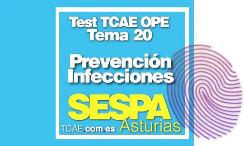 Test-TCAE-Auxiliar-de-Enfermería-OPE-Oposiciones-SESPA-Prevención-Infecciones