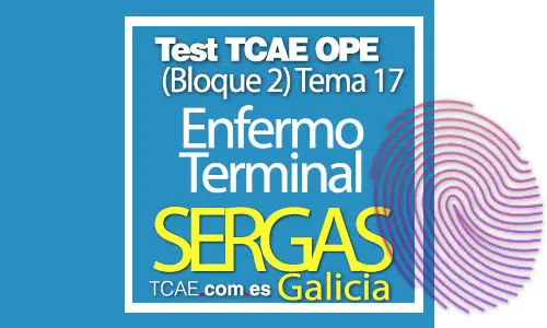 Test-TCAE-OPE-Auxiliar-de-Enfermería-SERGAS-Comunidad-Galicia-Enfermo-Terminal-Bloque-2-Tema-17