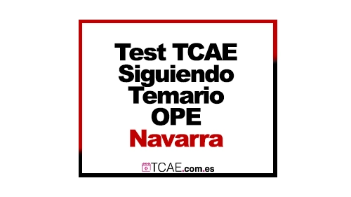 Test Siguiendo Temario OPE Navarra Osasunbidea